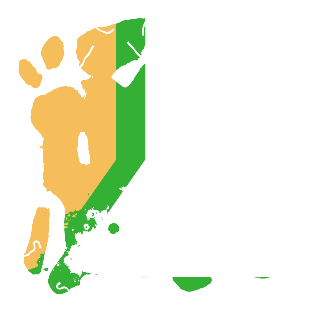 Biome Rust Map: Procedural Map, Size: 3900, Seed: 667686722