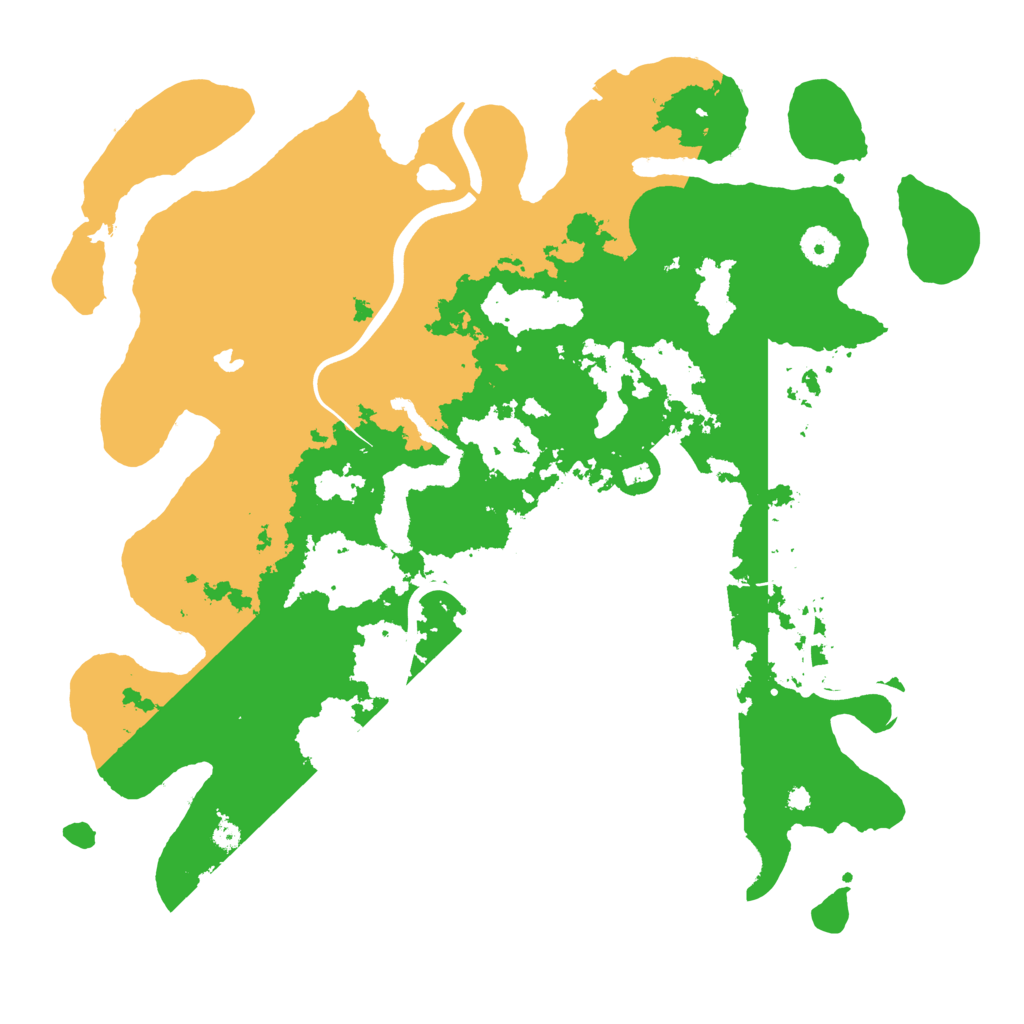 Biome Rust Map: Procedural Map, Size: 4000, Seed: 1883471046