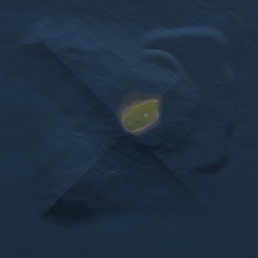 Rust Map: Procedural Map, Size: 1000, Seed: 45, 1 Monuments