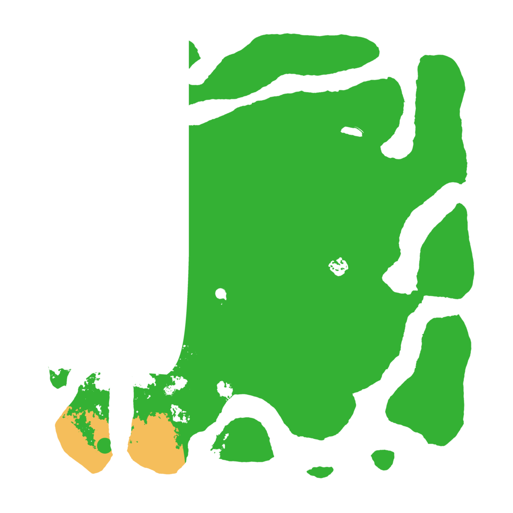 Biome Rust Map: Barren, Size: 4300, Seed: 12491