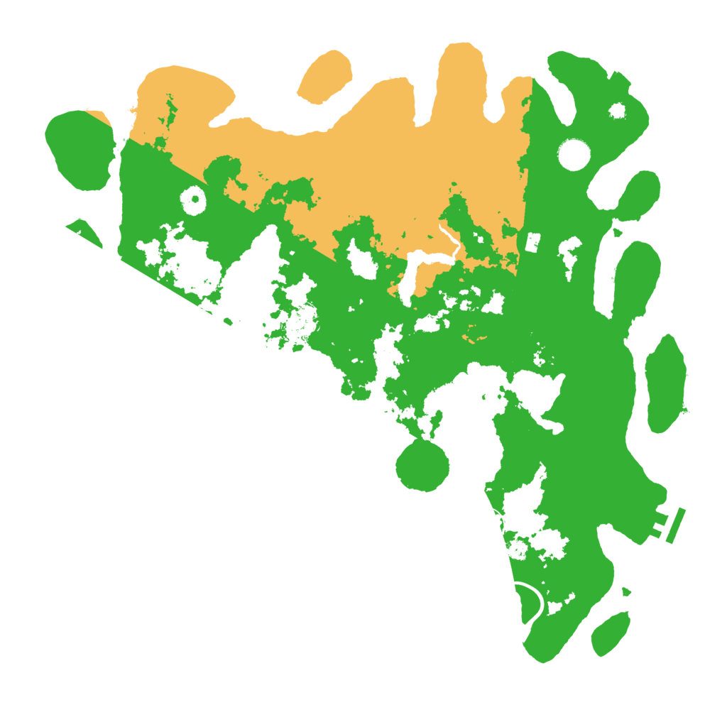 Biome Rust Map: Procedural Map, Size: 4000, Seed: 1161514455