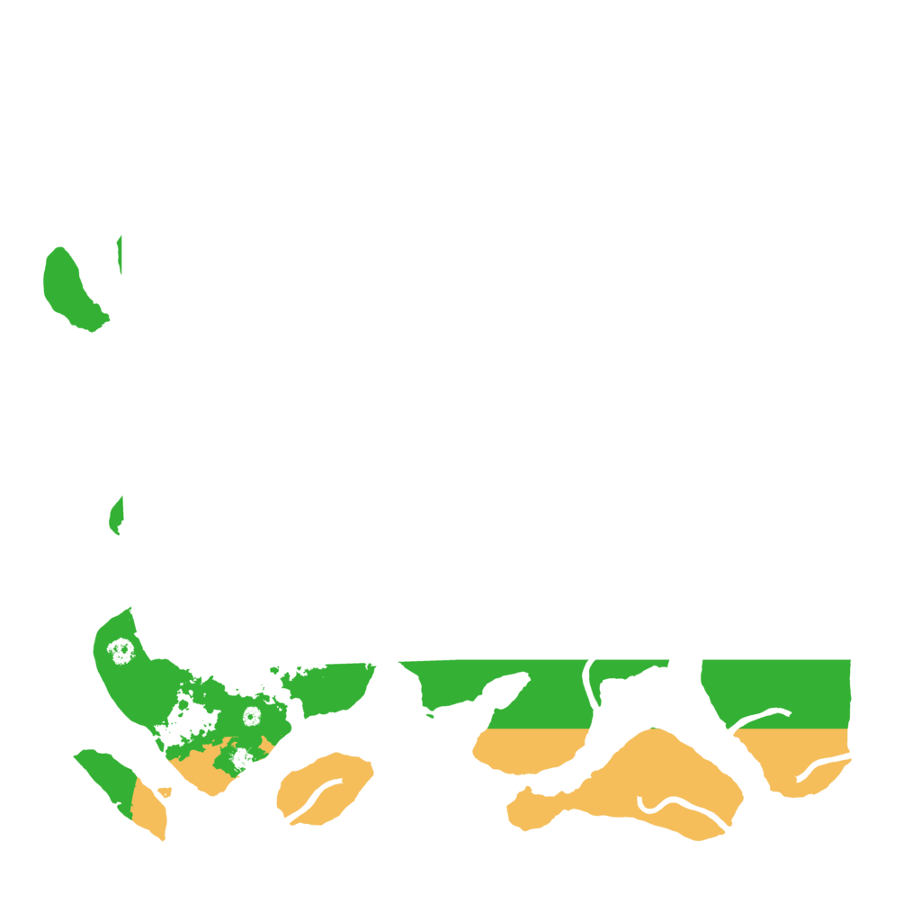 Biome Rust Map: Procedural Map, Size: 3600, Seed: 83903523