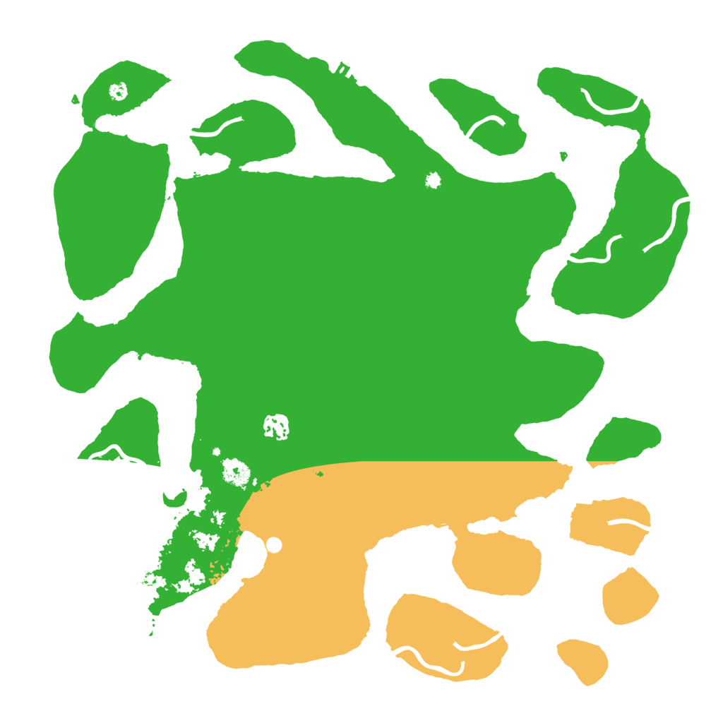 Biome Rust Map: Procedural Map, Size: 4000, Seed: 34626293