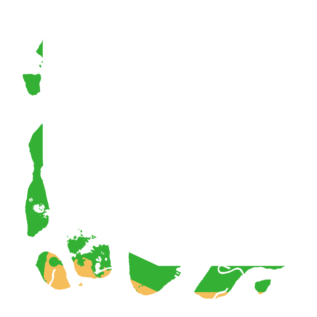 Biome Rust Map: Procedural Map, Size: 4250, Seed: 111632