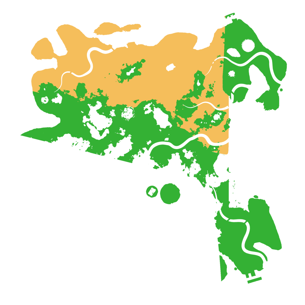 Biome Rust Map: Procedural Map, Size: 4250, Seed: 186527