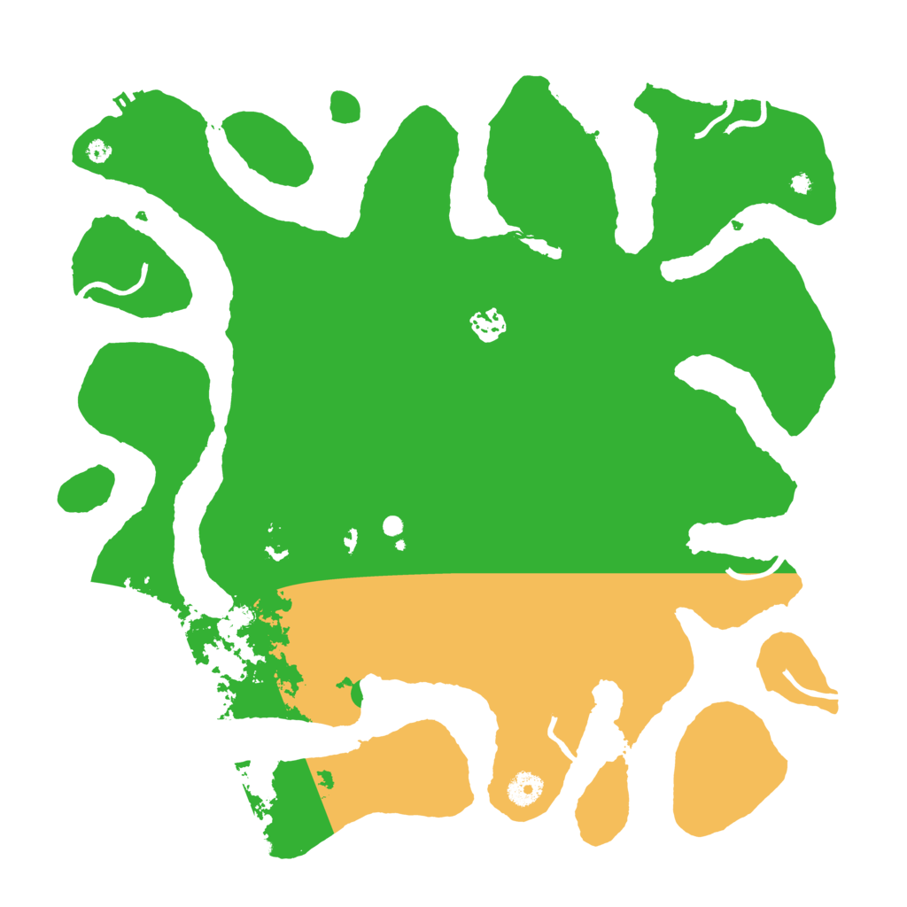 Biome Rust Map: Procedural Map, Size: 4000, Seed: 442607