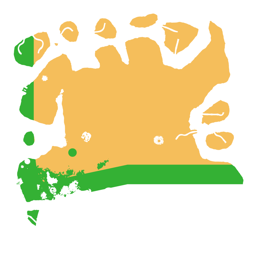 Biome Rust Map: Procedural Map, Size: 4000, Seed: 19161110