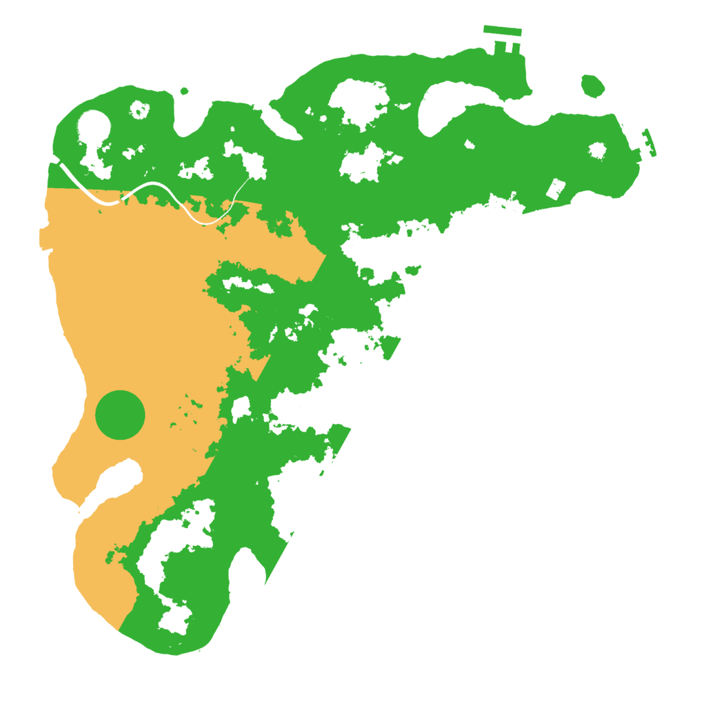 Biome Rust Map: Procedural Map, Size: 3750, Seed: 345702366