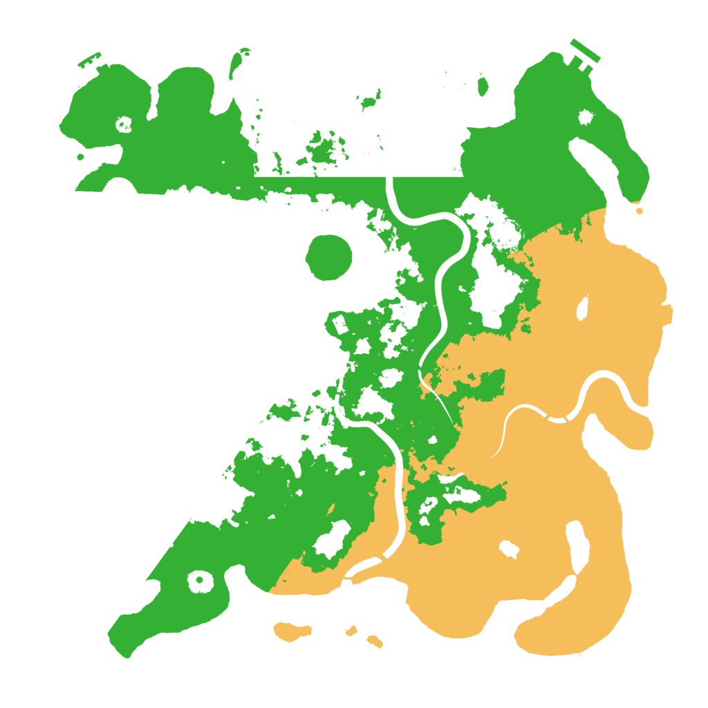 Biome Rust Map: Procedural Map, Size: 4250, Seed: 322786