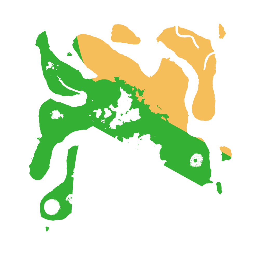 Biome Rust Map: Procedural Map, Size: 3000, Seed: 1454113080