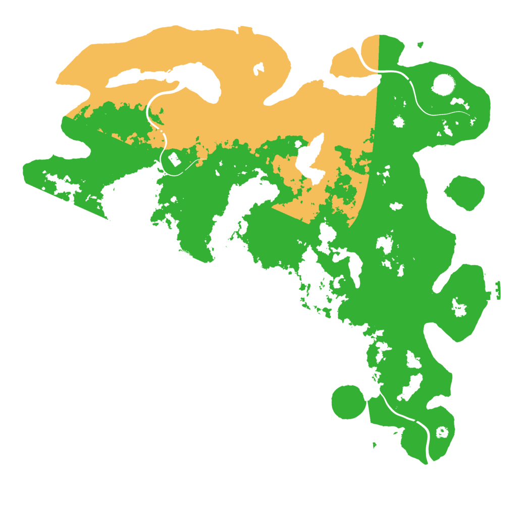 Biome Rust Map: Procedural Map, Size: 4250, Seed: 503159