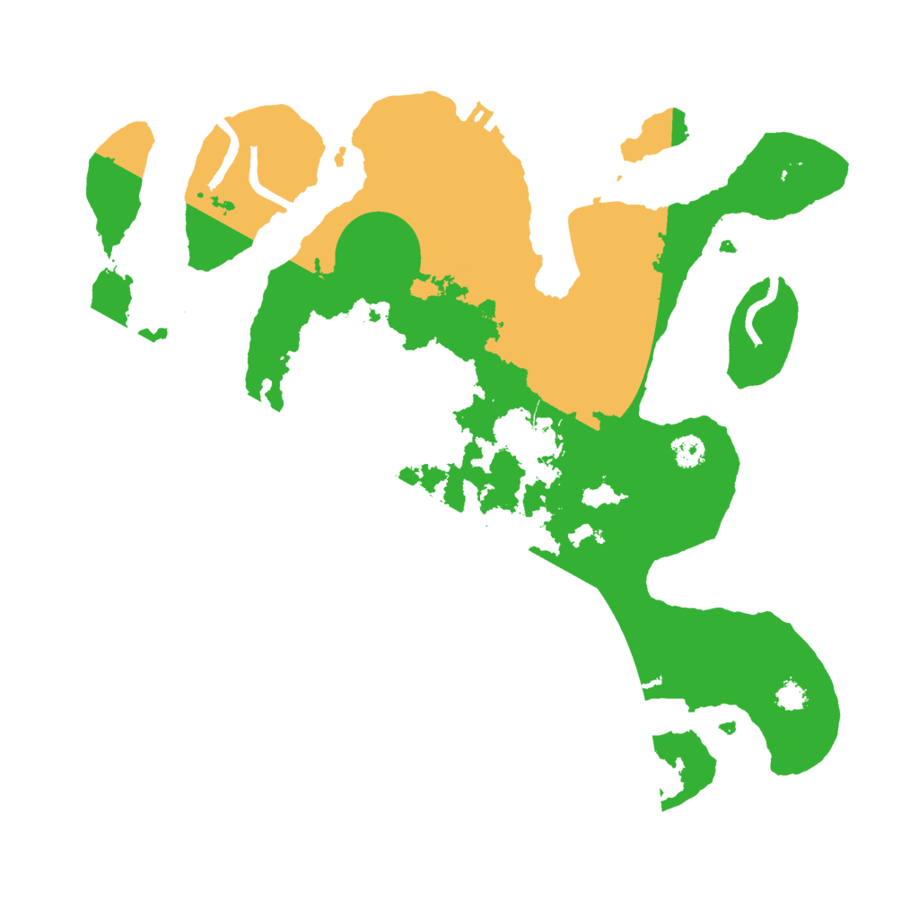 Biome Rust Map: Procedural Map, Size: 2900, Seed: 31107