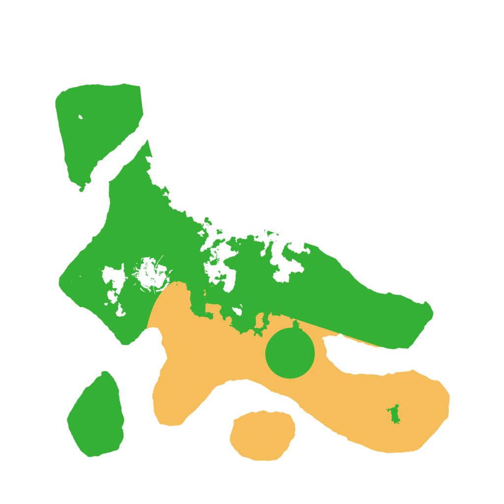 Biome Rust Map: Barren, Size: 2700, Seed: 2102