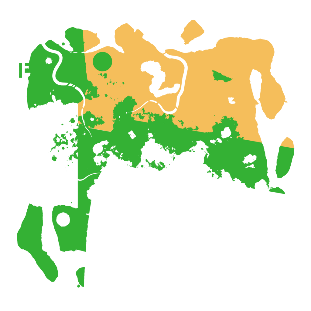 Biome Rust Map: Procedural Map, Size: 4250, Seed: 277906