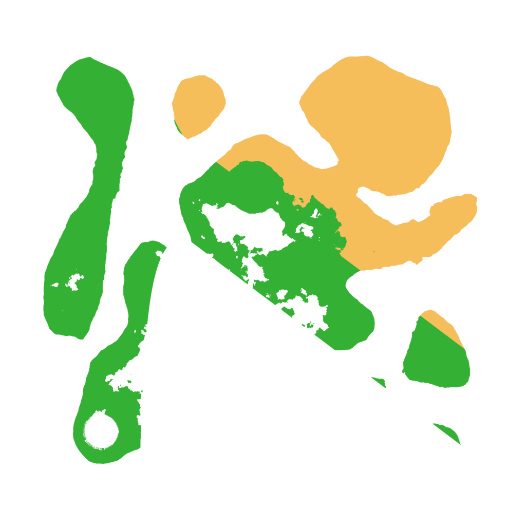 Biome Rust Map: Barren, Size: 2700, Seed: 21012