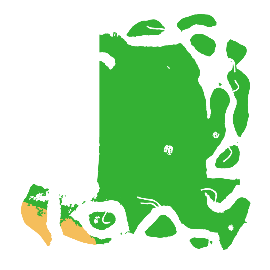 Biome Rust Map: Procedural Map, Size: 4250, Seed: 553283