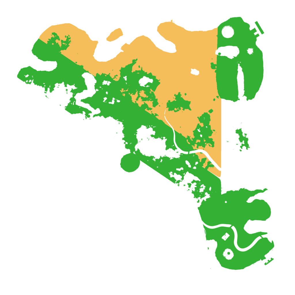 Biome Rust Map: Procedural Map, Size: 4250, Seed: 685796