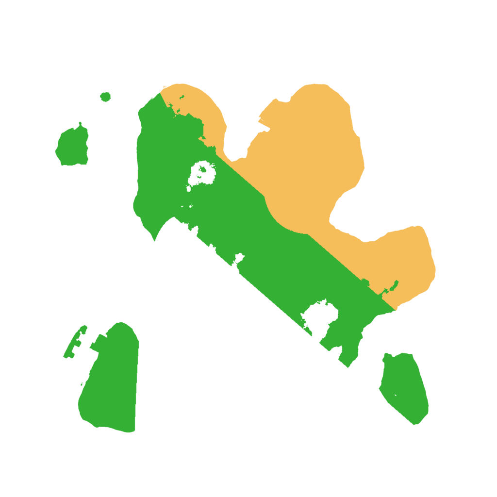 Biome Rust Map: Procedural Map, Size: 2000, Seed: 426890268