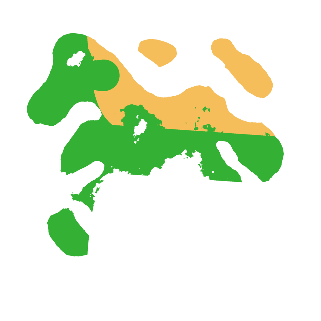 Biome Rust Map: Barren, Size: 2700, Seed: 170740062