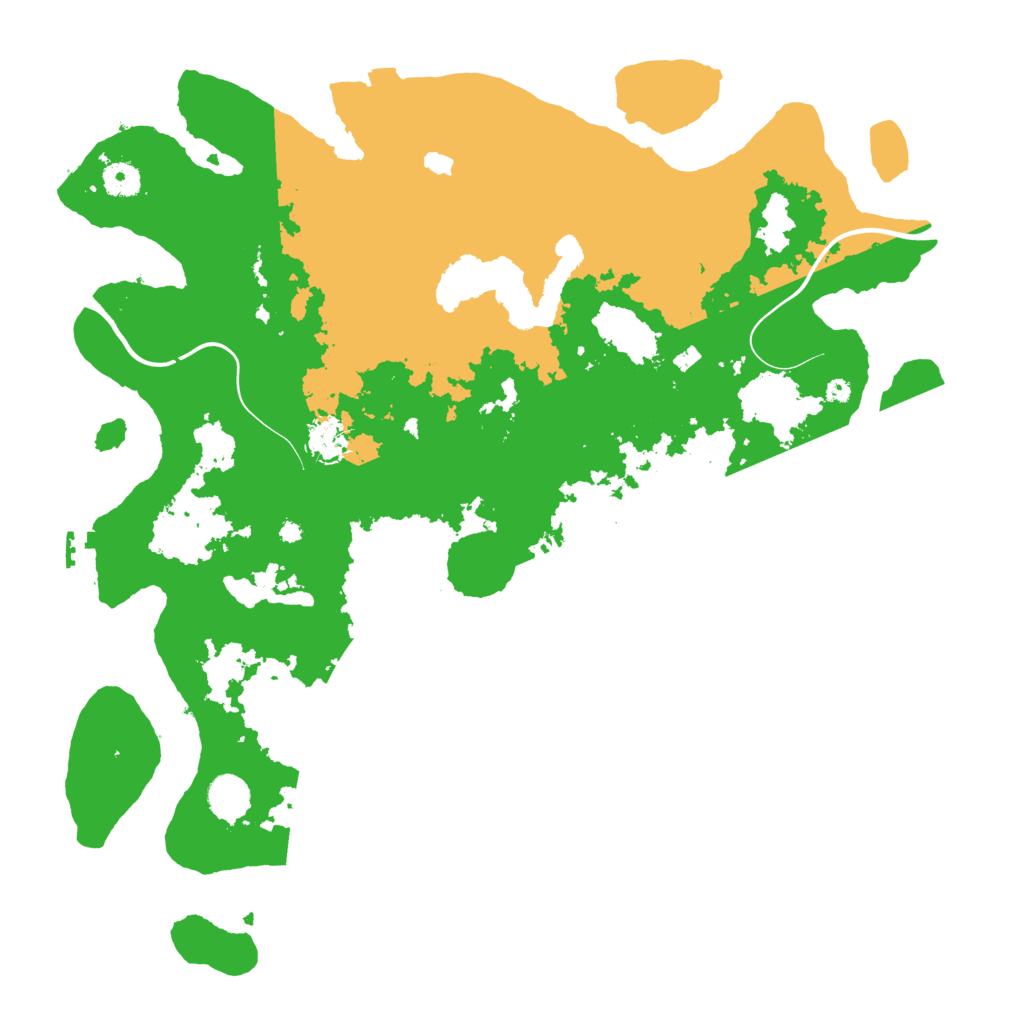 Biome Rust Map: Procedural Map, Size: 4250, Seed: 845737