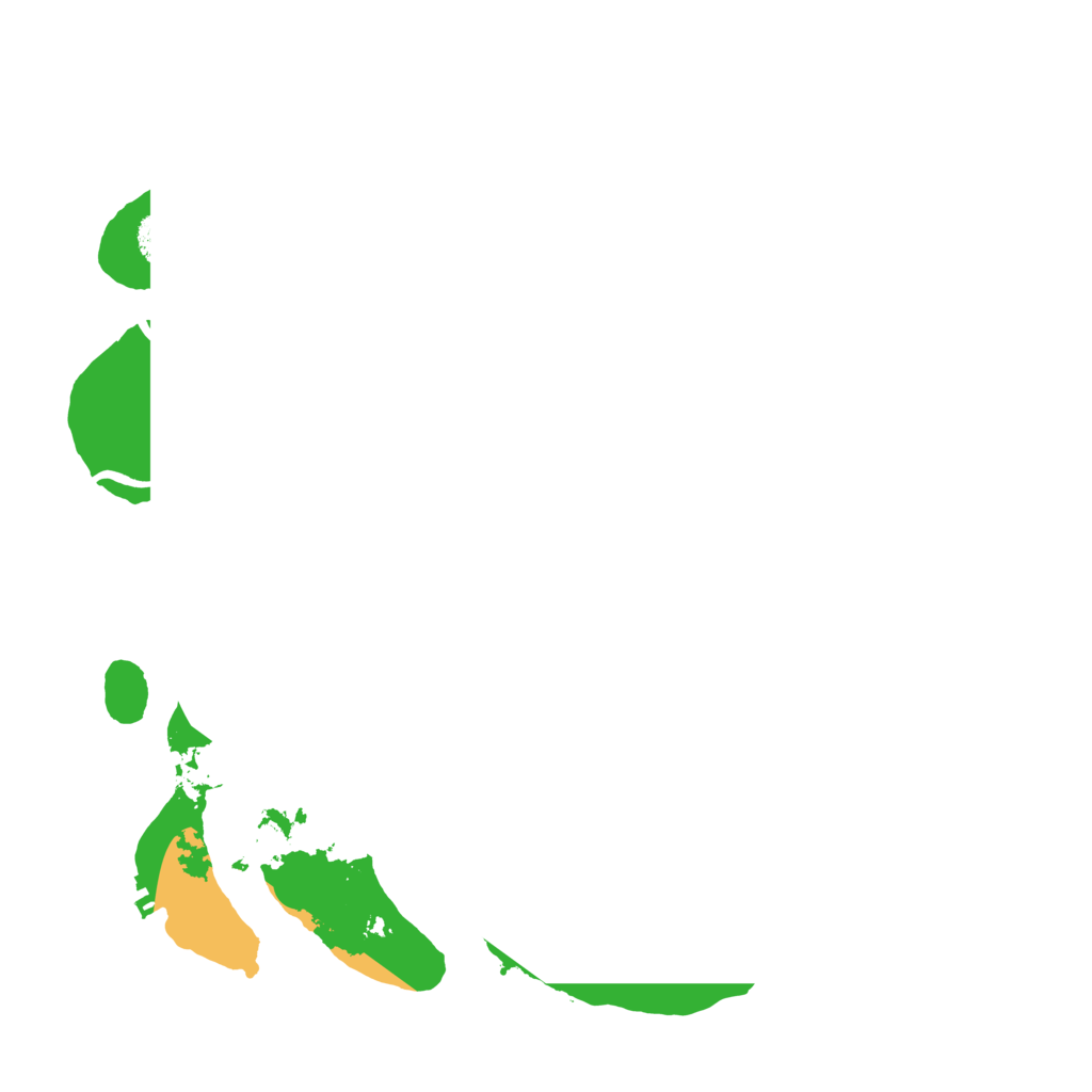 Biome Rust Map: Procedural Map, Size: 3500, Seed: 5274215