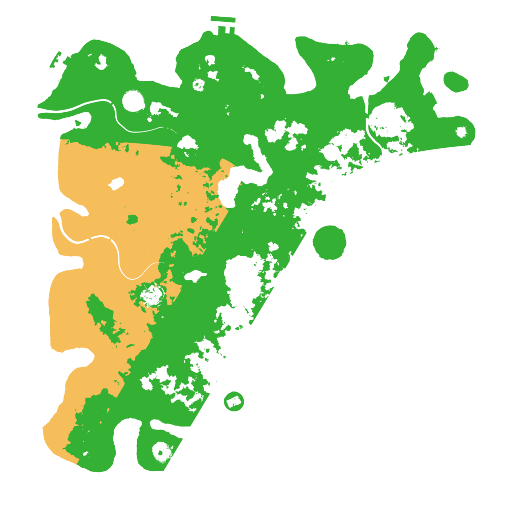 Biome Rust Map: Procedural Map, Size: 4250, Seed: 6739548