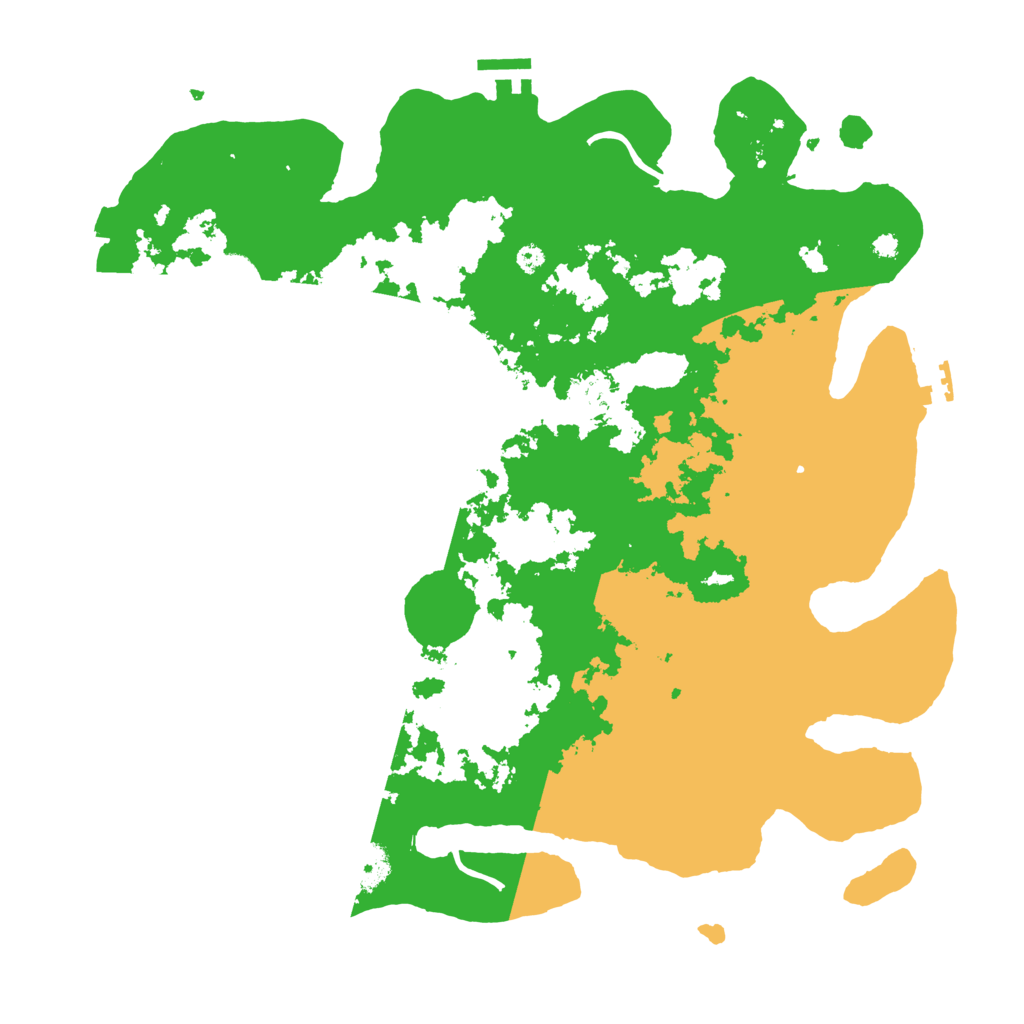 Biome Rust Map: Procedural Map, Size: 3850, Seed: 658367974