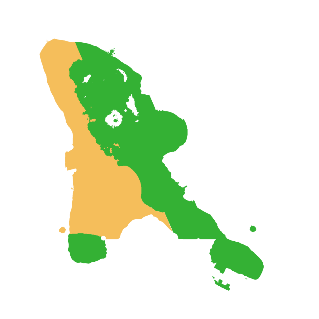 Biome Rust Map: Procedural Map, Size: 2000, Seed: 9373