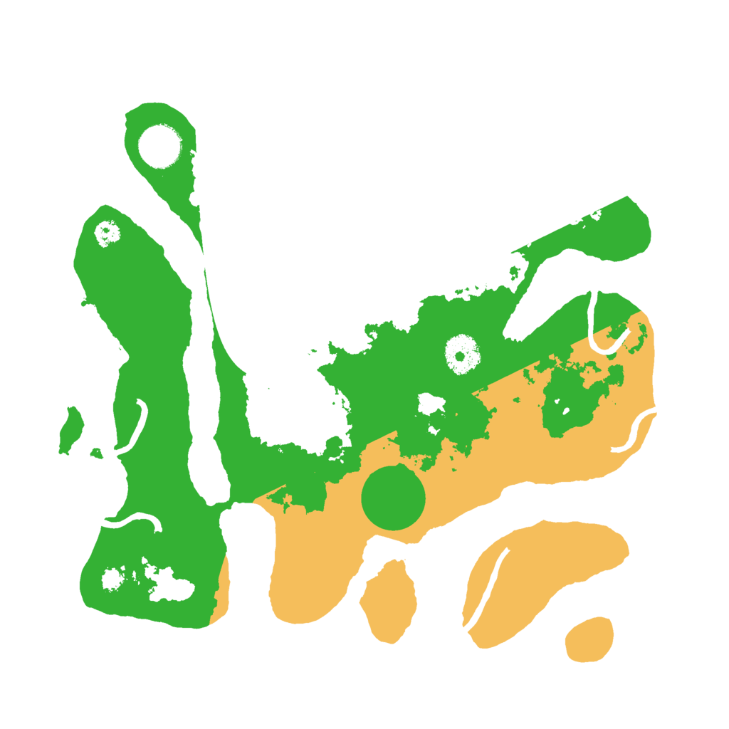 Biome Rust Map: Procedural Map, Size: 3000, Seed: 442050