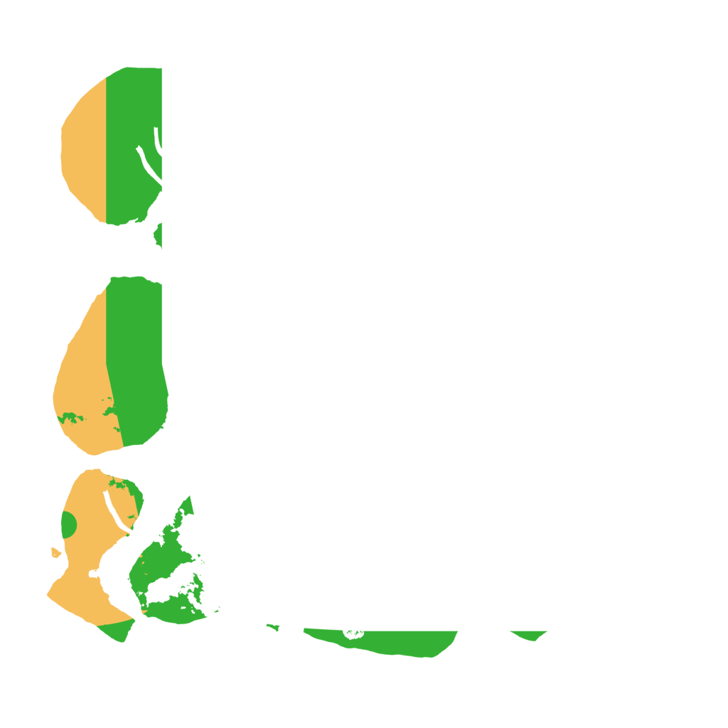 Biome Rust Map: Procedural Map, Size: 3500, Seed: 100009818