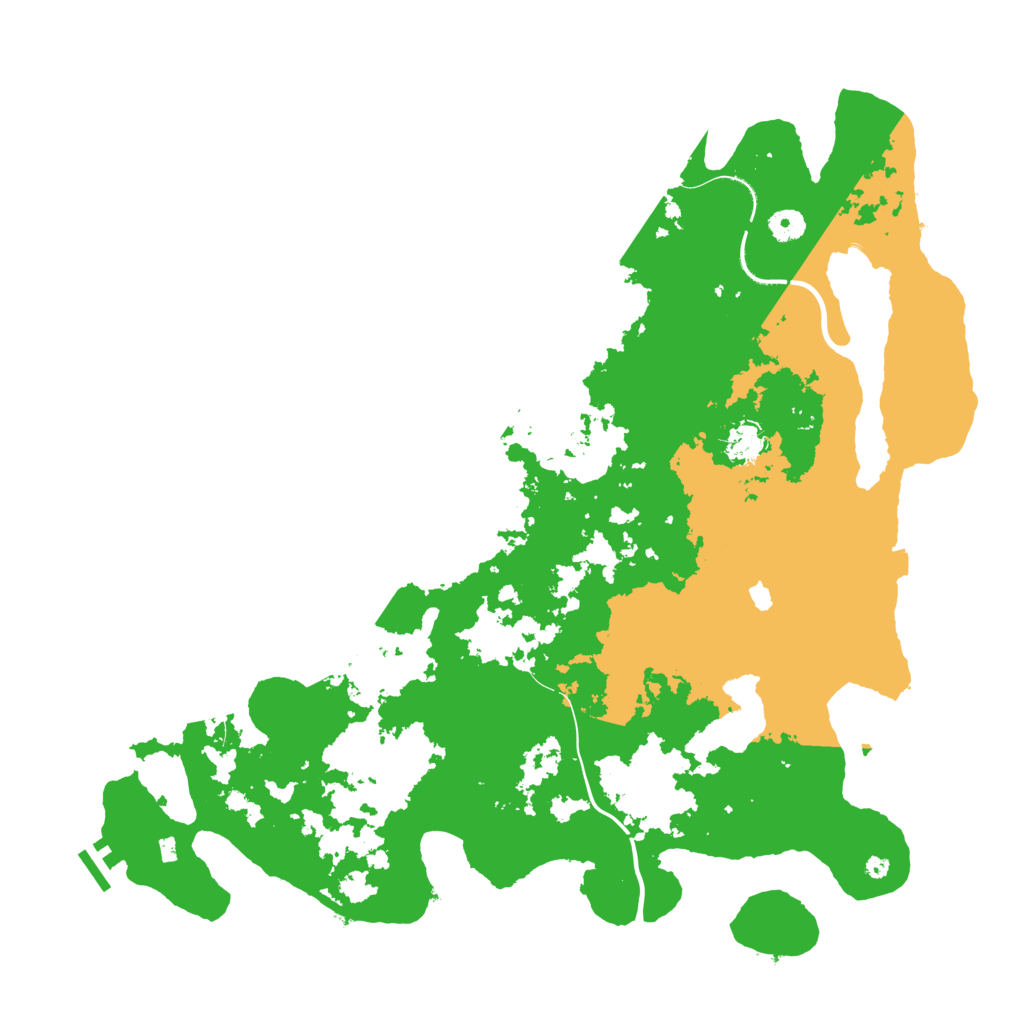 Biome Rust Map: Procedural Map, Size: 4500, Seed: 69248