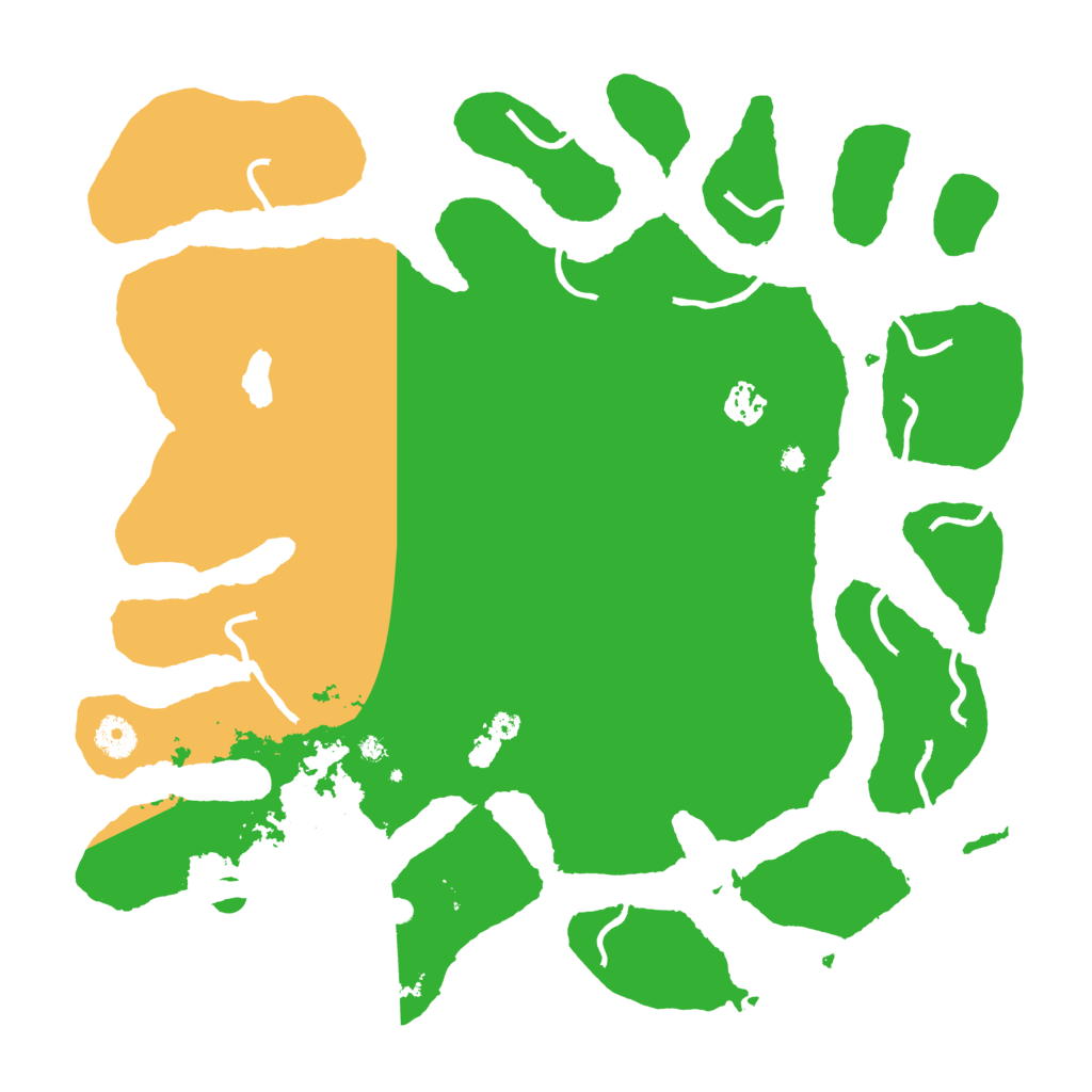 Biome Rust Map: Procedural Map, Size: 4000, Seed: 71292