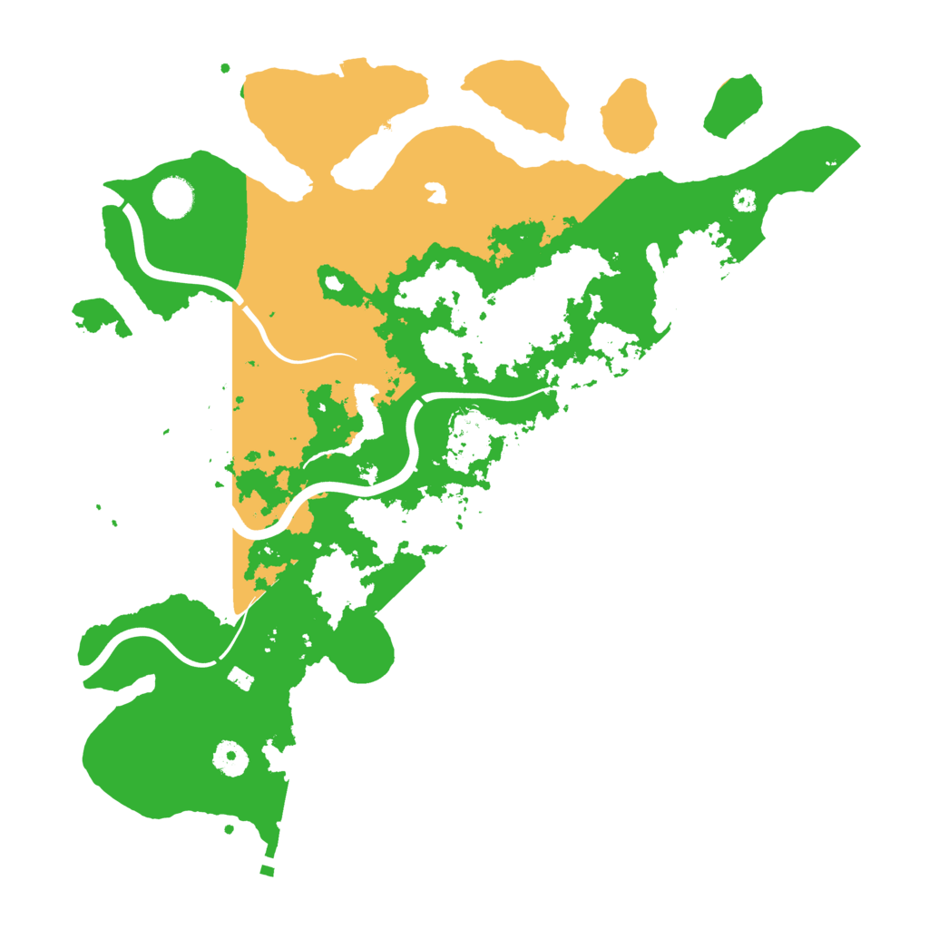 Biome Rust Map: Procedural Map, Size: 4000, Seed: 170699629