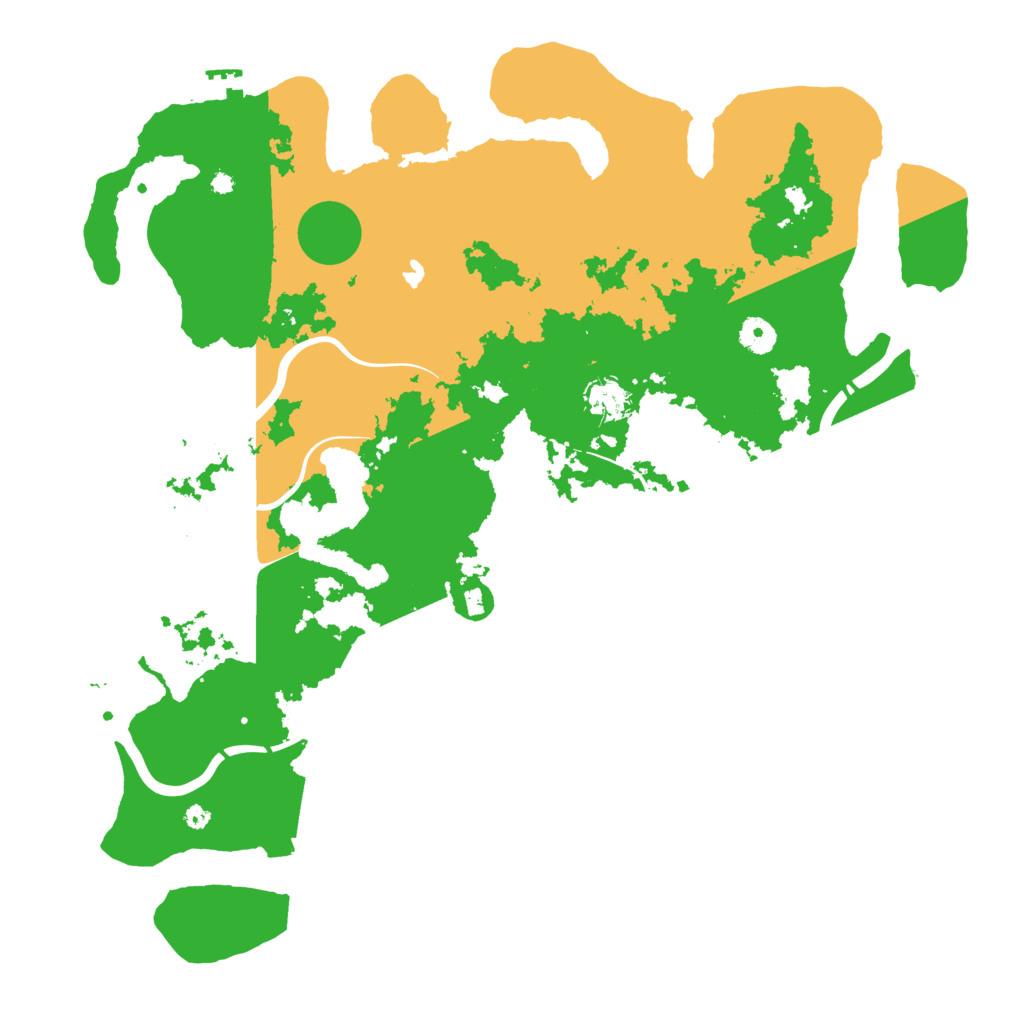 Biome Rust Map: Procedural Map, Size: 4250, Seed: 21069