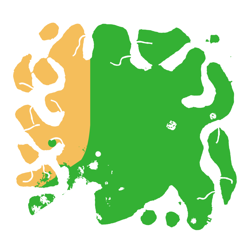 Biome Rust Map: Procedural Map, Size: 4000, Seed: 12683