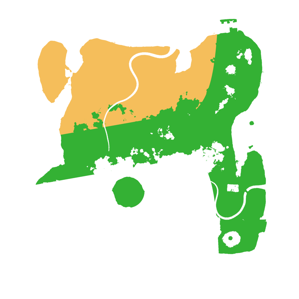 Biome Rust Map: Procedural Map, Size: 2750, Seed: 6584