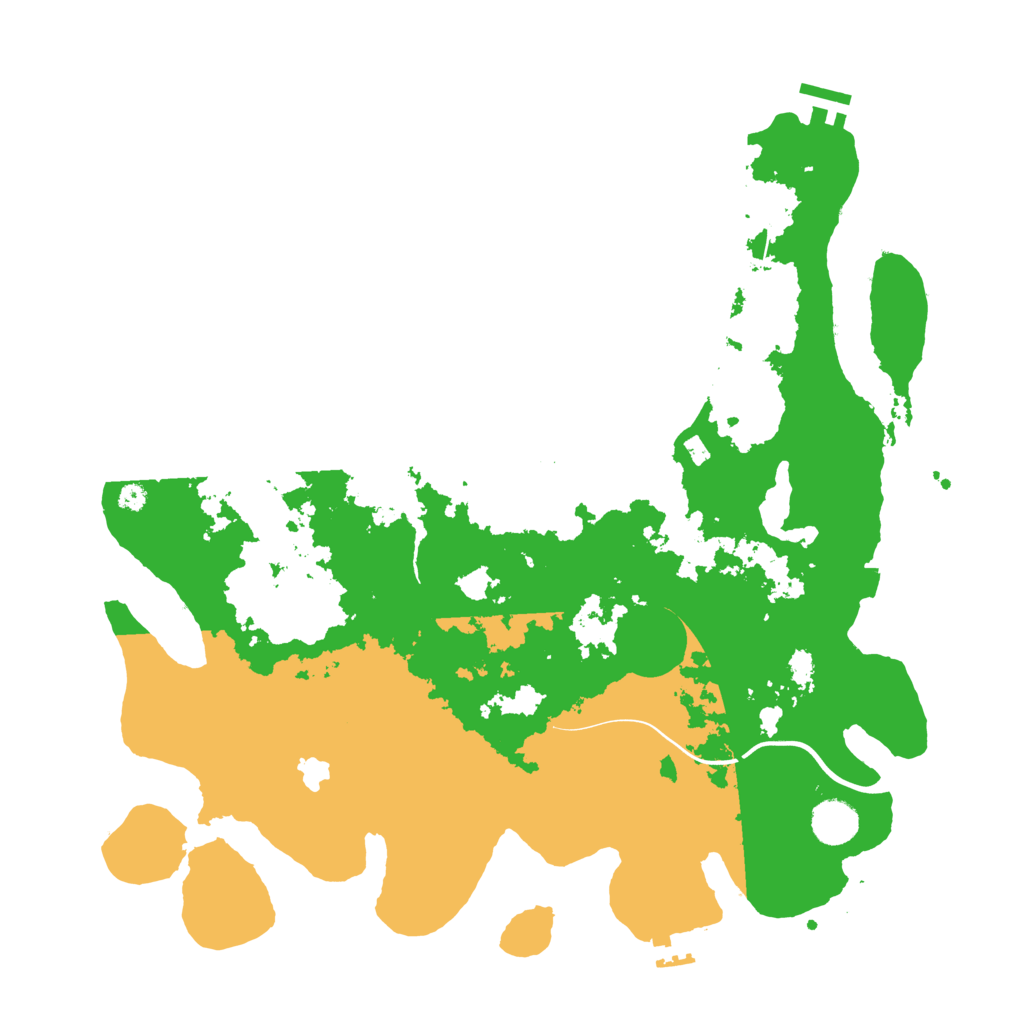 Biome Rust Map: Procedural Map, Size: 4000, Seed: 1100330219