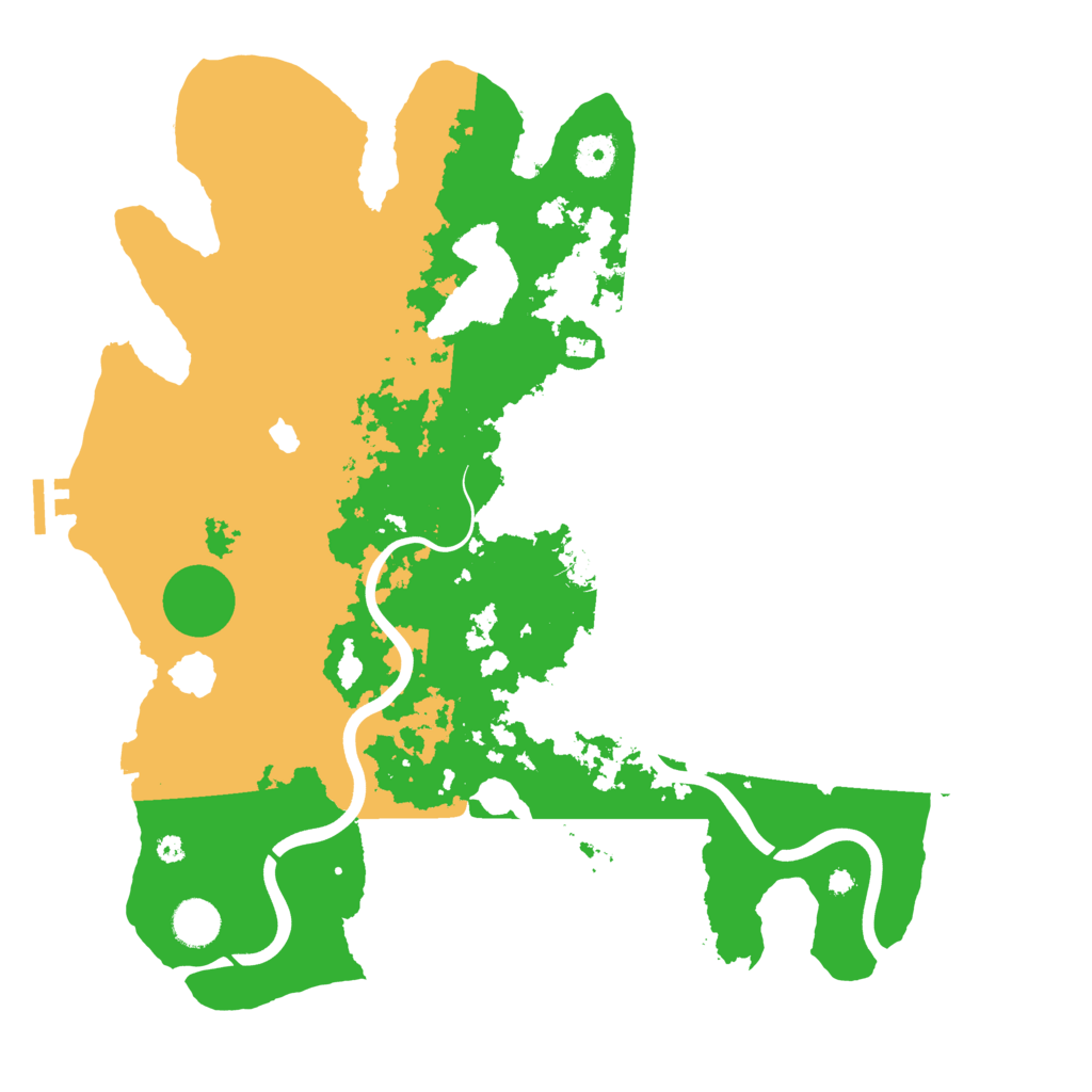 Biome Rust Map: Procedural Map, Size: 4000, Seed: 1945109239