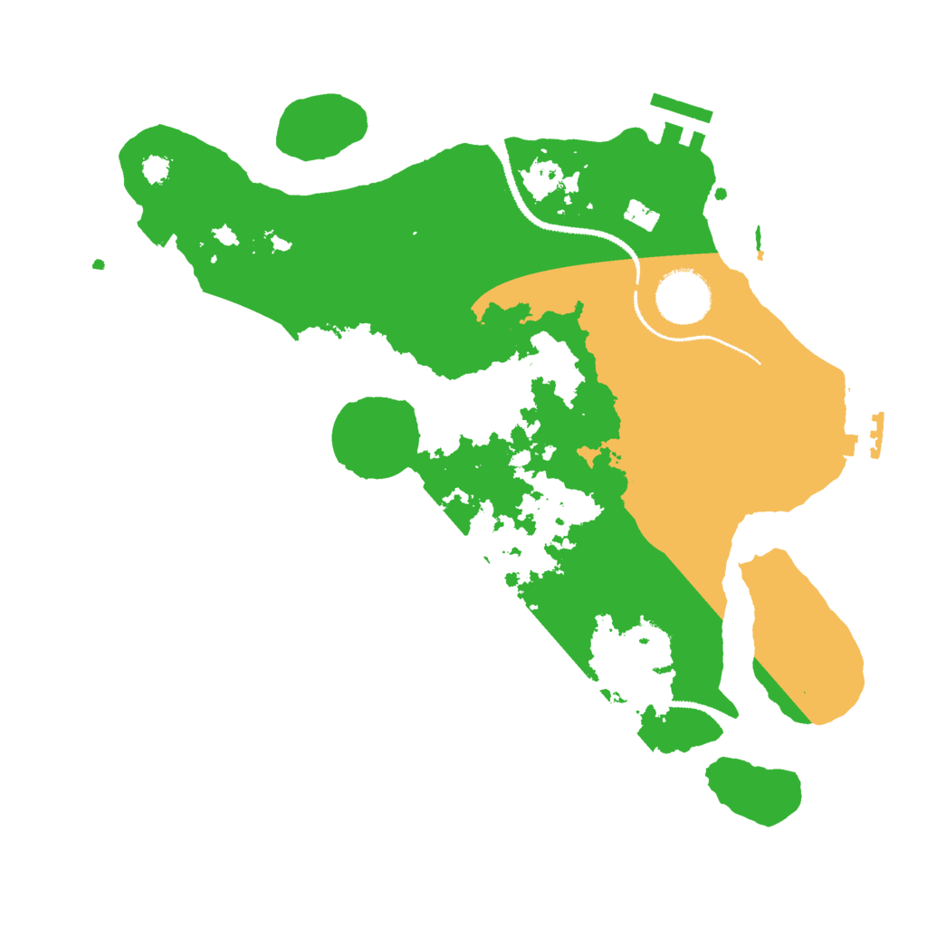 Biome Rust Map: Procedural Map, Size: 3000, Seed: 1442256039