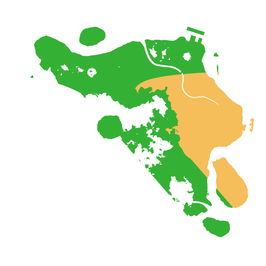 Biome Rust Map: Procedural Map, Size: 3000, Seed: 1442256039