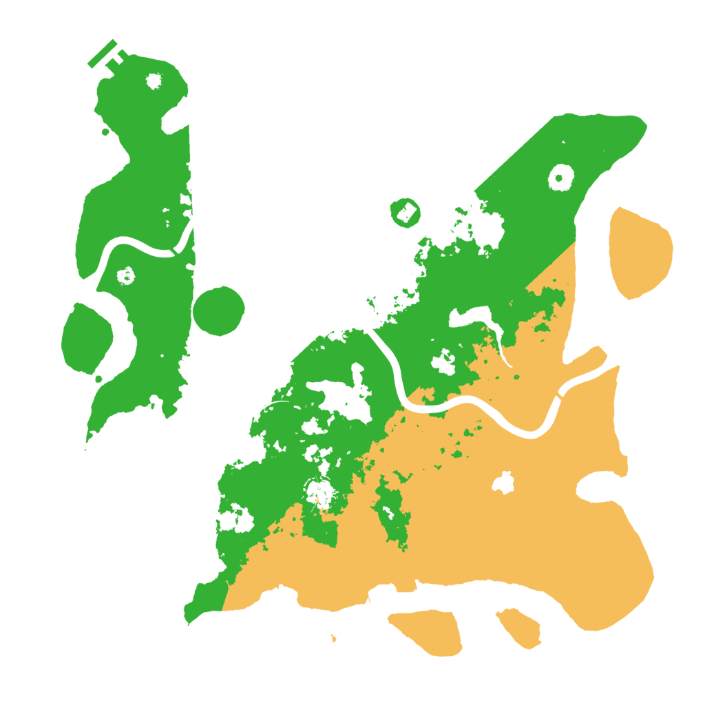 Biome Rust Map: Procedural Map, Size: 4000, Seed: 5775892