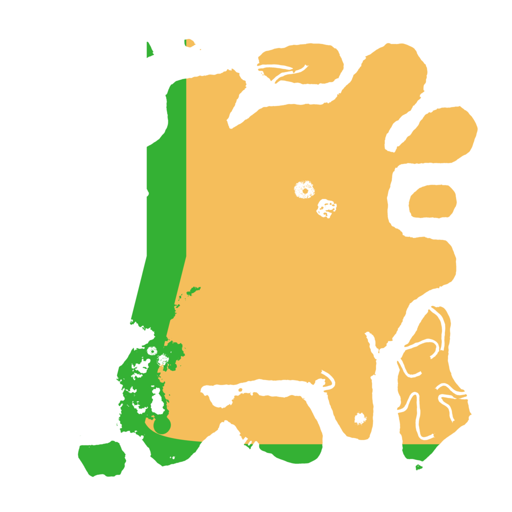 Biome Rust Map: Procedural Map, Size: 4000, Seed: 43532