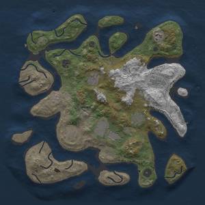 Thumbnail Rust Map: Procedural Map, Size: 3650, Seed: 1337, 12 Monuments