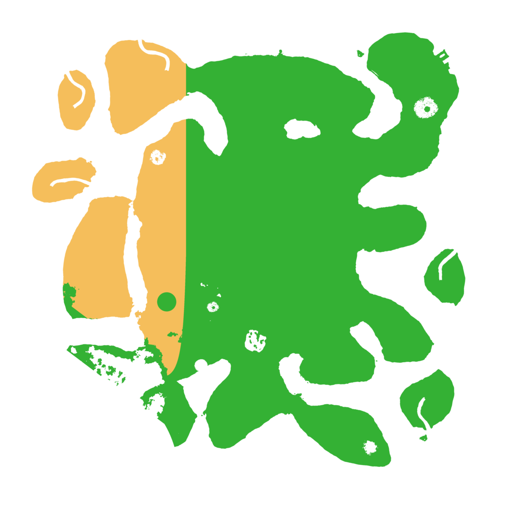 Biome Rust Map: Procedural Map, Size: 3500, Seed: 464261374