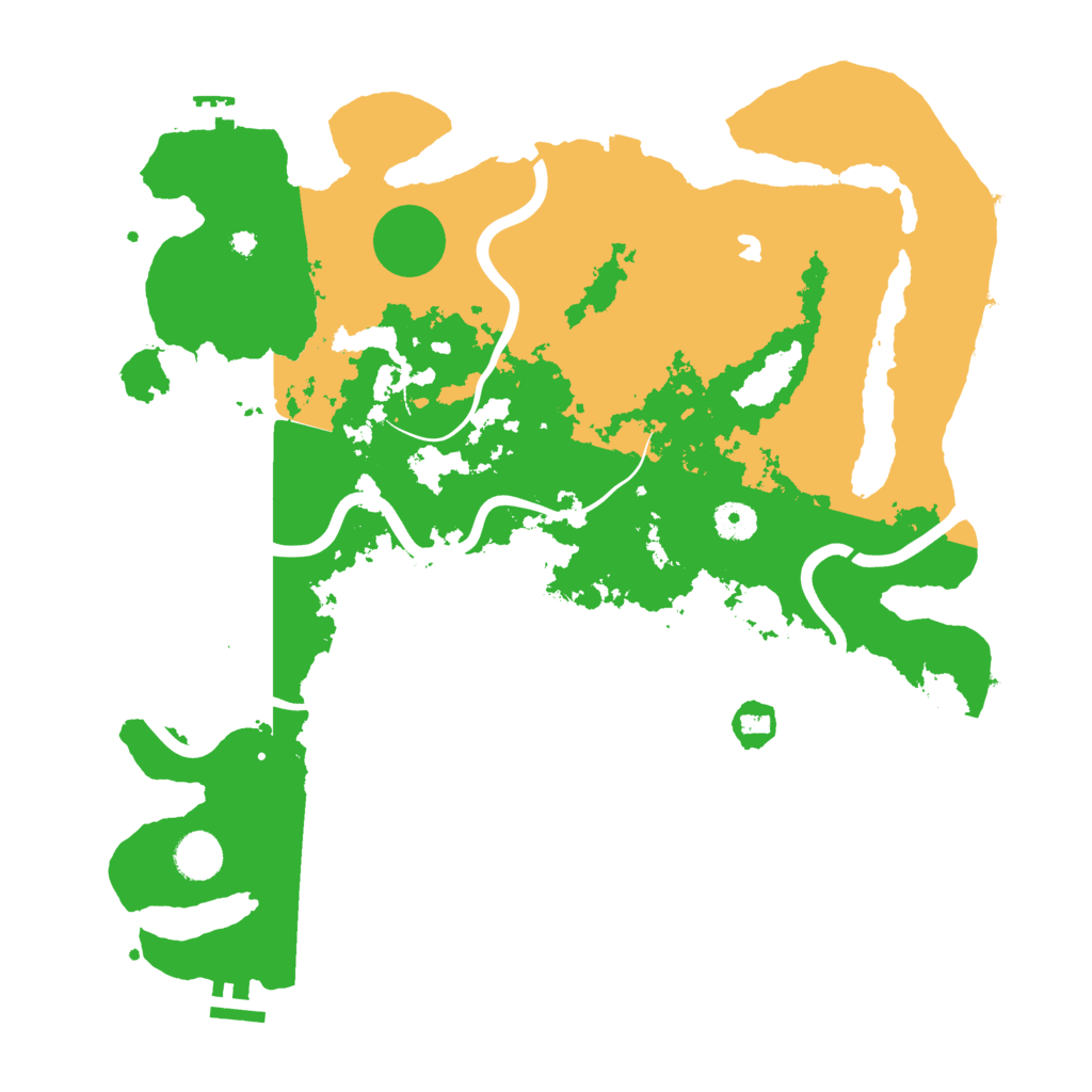 Biome Rust Map: Procedural Map, Size: 4000, Seed: 835465547