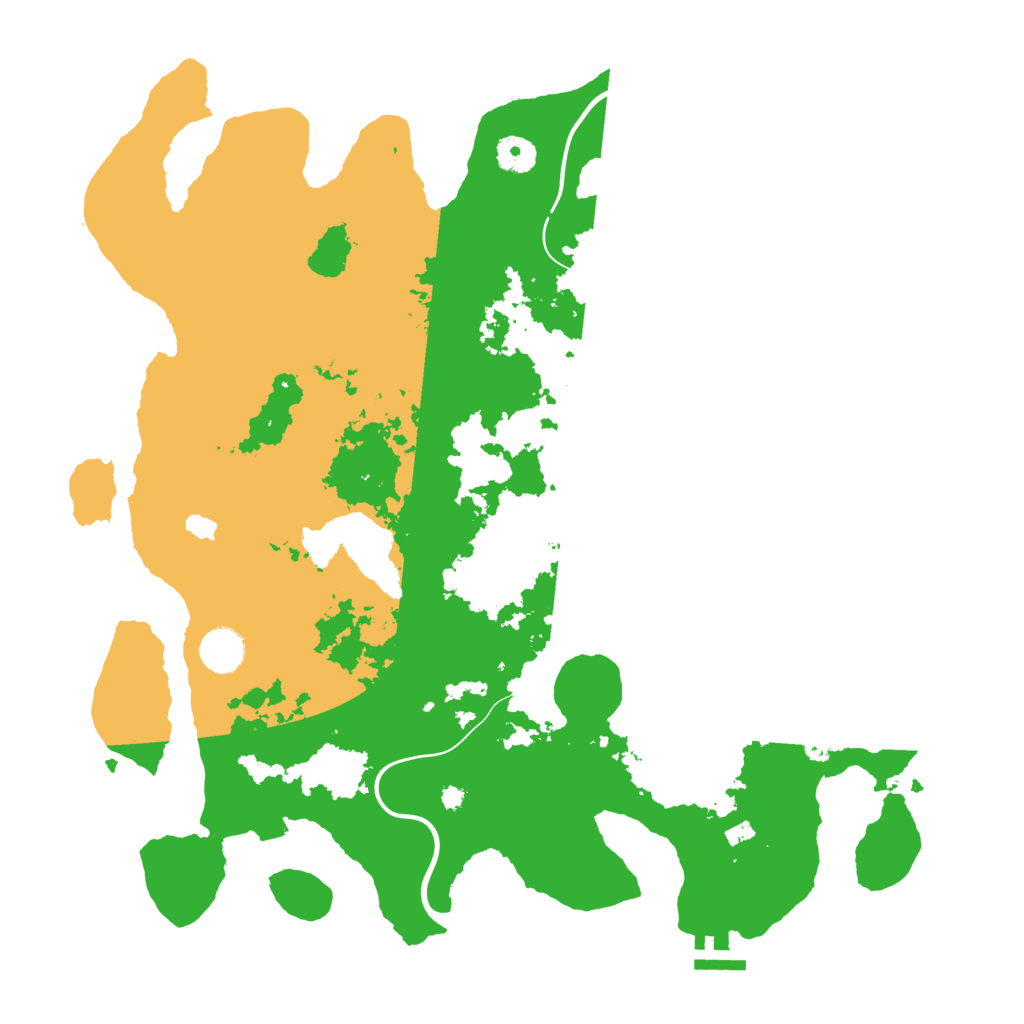 Biome Rust Map: Procedural Map, Size: 4000, Seed: 836421234