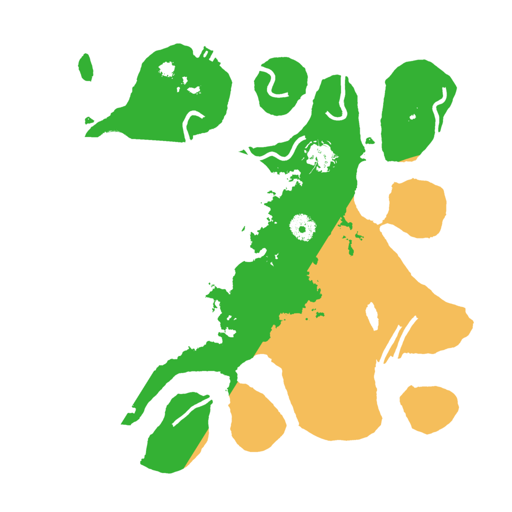 Biome Rust Map: Procedural Map, Size: 3000, Seed: 94124855