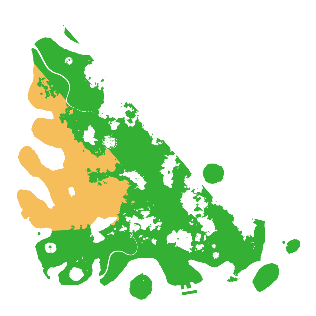 Biome Rust Map: Procedural Map, Size: 4250, Seed: 981