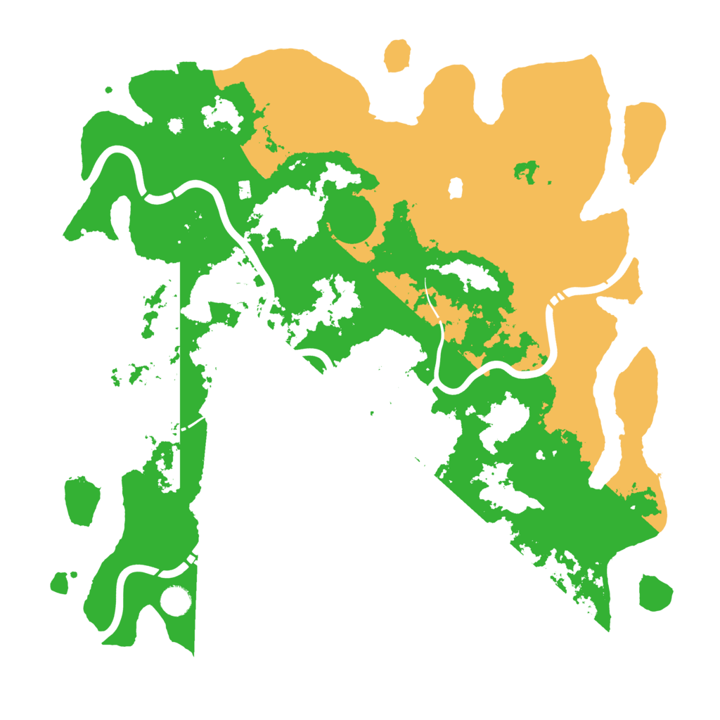 Biome Rust Map: Procedural Map, Size: 4250, Seed: 4214