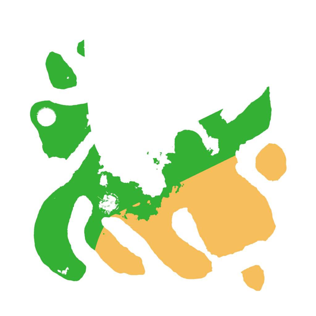 Biome Rust Map: Barren, Size: 3000, Seed: 908205230